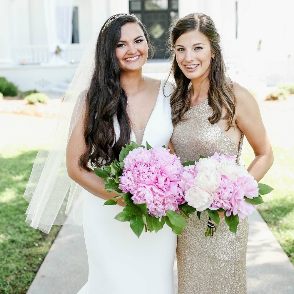 Sorella Vita gold sequin dress